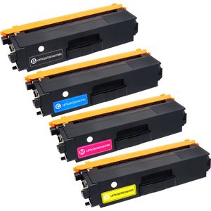 4 Pack Brother TN326 (Replaces TN321) Compatible High-Yield Toner Cartridges