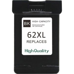 HP 62XL Black High-Yield Remanufactured Ink Cartridge (C2P05AE)