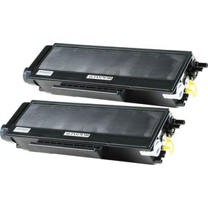 2 Pack Brother TN3170 Black Compatible High-Yield Toner Cartridge (Replaces TN3130)