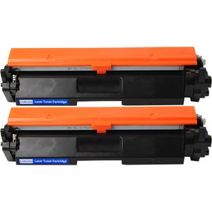 2 Pack Canon 051H Black Compatible High-Yield Toner Cartridge (2169C002)