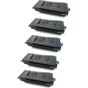 5 Pack Kyocera TK-3150 Black Compatible Toner Cartridges