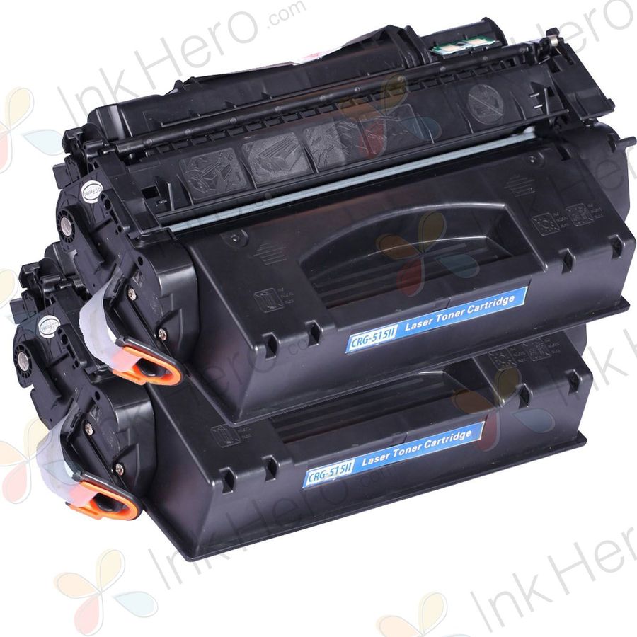 2 Pack Canon 715H High Yield Black Compatible Toner Cartridges