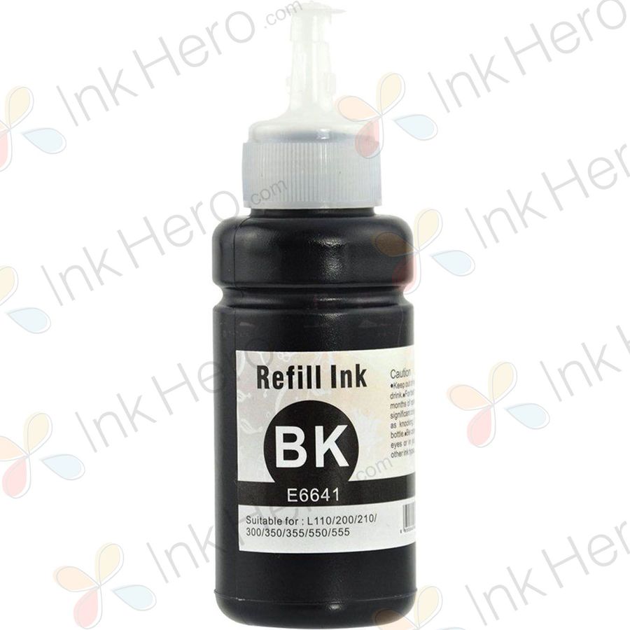 Epson 664 Black Compatible Ink Bottle (T6641)
