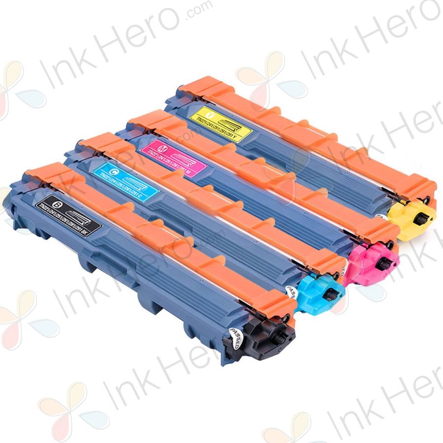 4 Pack Brother TN241 & TN245 Compatible High-Yield Toner Cartridges